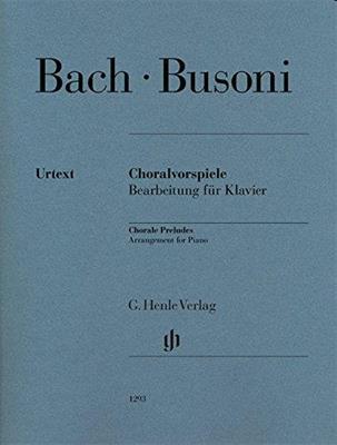 BUSONI/BACH -PRELUDI PER CORALI D'ORGANO *HENLE*