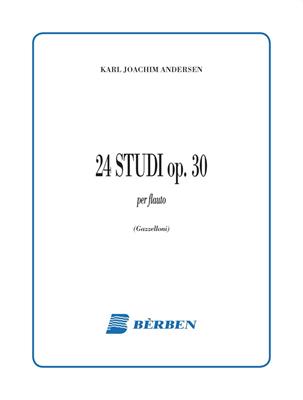 ANDERSEN K.J.-24 STUDI OP 30 PER FLAUTO REV.:GAZZELLONI