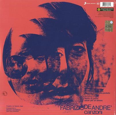 DE ANDRE' FABRIZIO -CANZONI *1974* *VINILE*