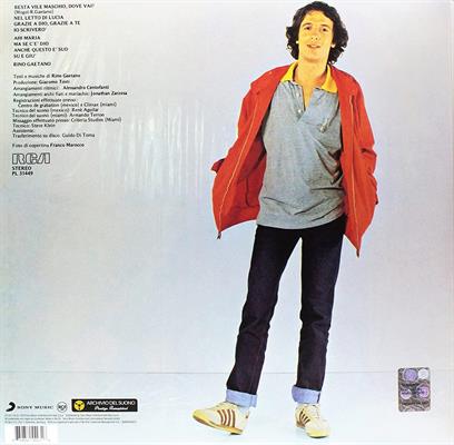 GAETANO RINO -RESTA VILE MASCHIO DOVE VAI *1979* *LP*