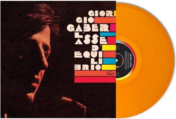 GABER GIORGIO -L'ASSE D'EQUILIBRIO *LP ARANCIONE 180GR* *1968*