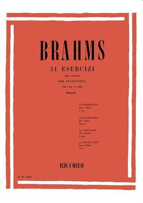 BRAHMS J.-51 ESERCIZI VOL 1 OP EXTRA *REV.:POZZOLI*