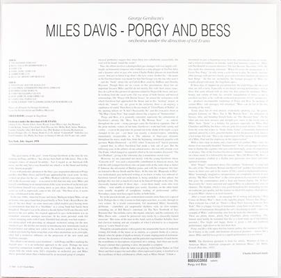MILES DAVIS -PORGY AND BESS *1958* *LP 180GR*