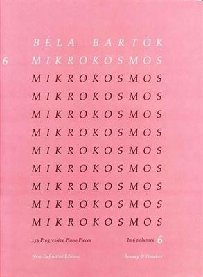 BARTOK B.-MIKROKOSMOS VOL 6