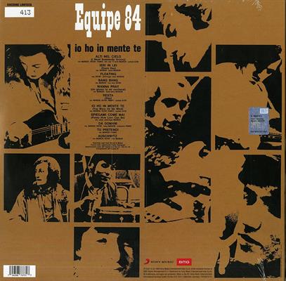EQUIPE 84 -IO HO IN MENTE TE *VINILE ARANCIONE LIMITATO NUMERATO