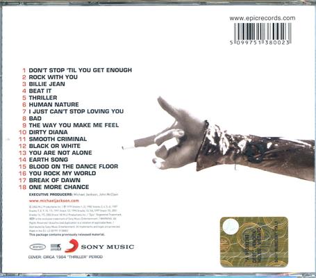MICHAEL JACKSON -ONES *2003*