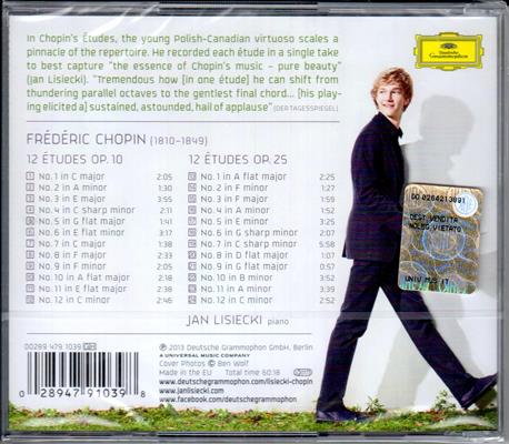 CHOPIN -12 STUDI OP 10 12 STUDI OP 25
