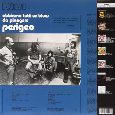 PERIGEO -ABBIAMO TUTTI UN BLUES DA PIANGERE *1973* *LP+CD*