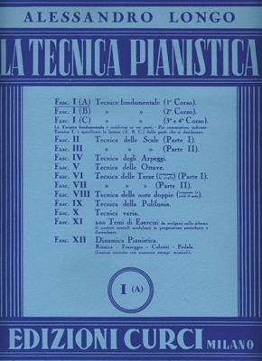 LONGO A.-TECNICA PIANISTICA V.1(A) 1°CORSO