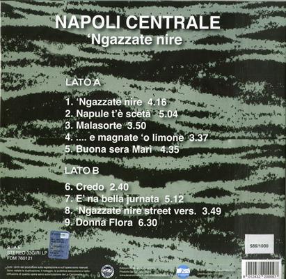 NAPOLI CENTRALE -NGAZZATE NIRE *1994* *LP*