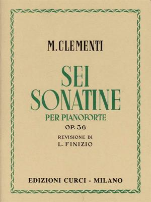 CLEMENTI M.-6 SONATINE OP 36 PER PIANOFORTE *RV.FINIZIO*