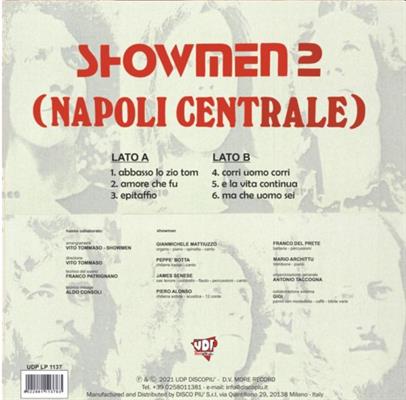 SHOWMEN 2 -SHOWMEN 2 (NAPOLI CENTRALE) *VINILE*