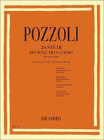 POZZOLI E.-24 STUDI DI FACILE MECCANISMO PER PIANOFORTE