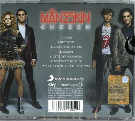 MANESKIN -CHOSEN *2017*