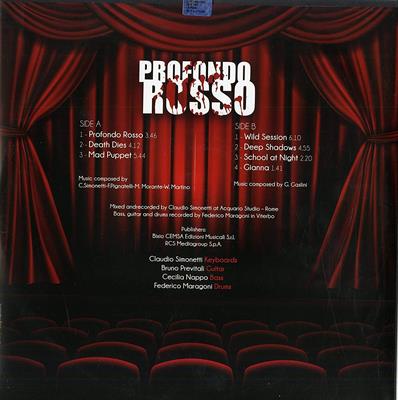 GOGLIN/OST -PROFONDO ROSSO *45TH ANNIVERSARY 1975-2020* *LP*