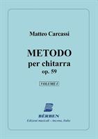 CARCASSI M.-METODO PER CHITARRA VOL 1 OP 59