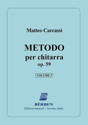 CARCASSI M.-METODO PER CHITARRA VOL 1 OP 59